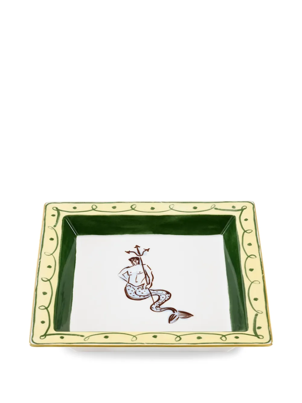 GINORI 1735 printed gold-trim tray | Serveware | Image 2