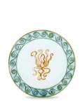 GINORI 1735 Il Viaggio Di Nettuno octopus-print swirl-pattern plate - Green