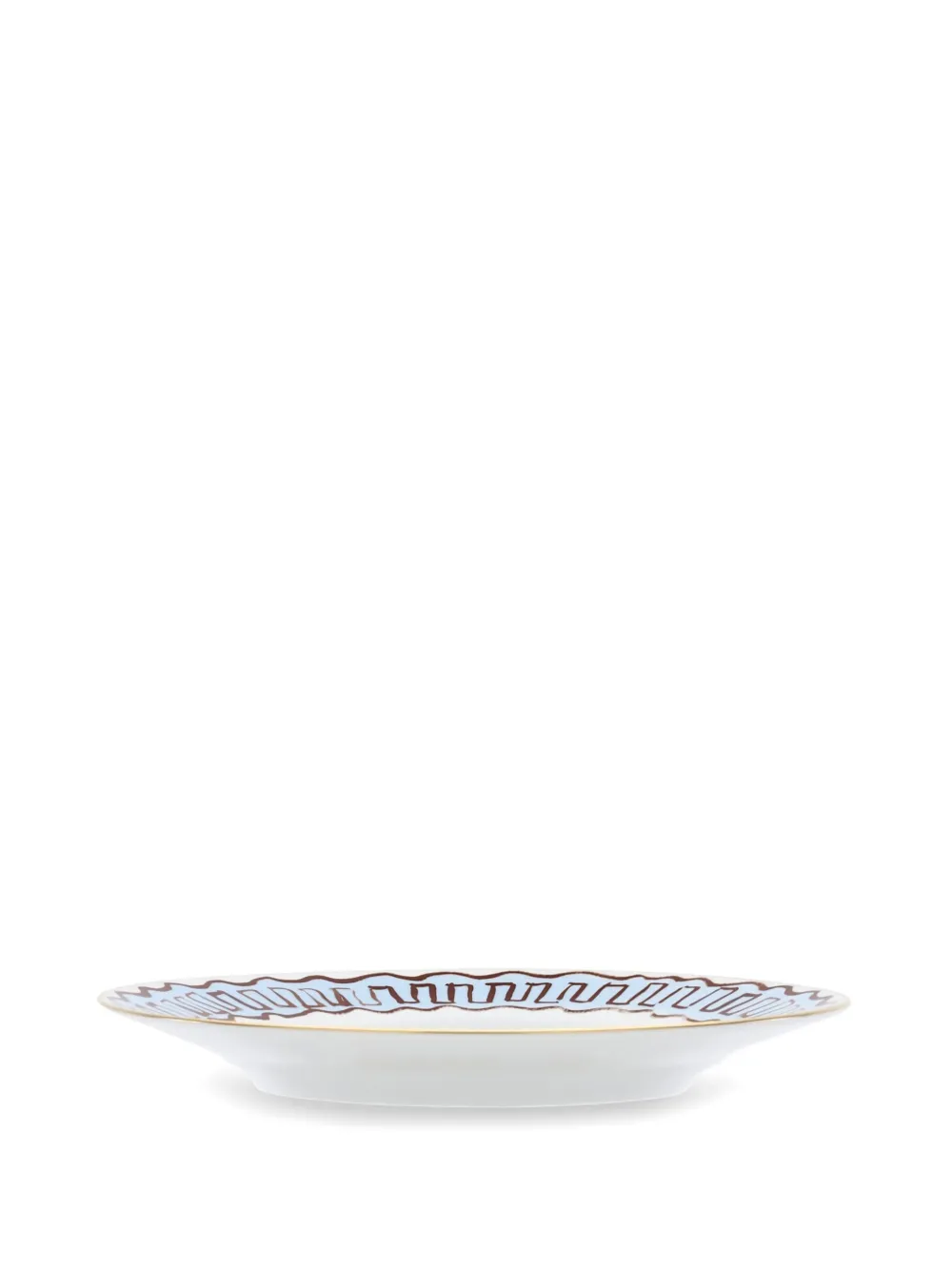 Ginori 1735 Il Viaggio Di Nettuno Flat Dessert Plate In Blue