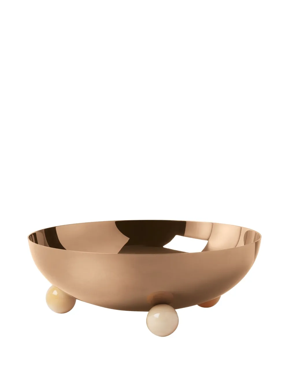 Sambonet Penelope mirror sphere serving  bowl (20.5cm) | Brown | Image 1