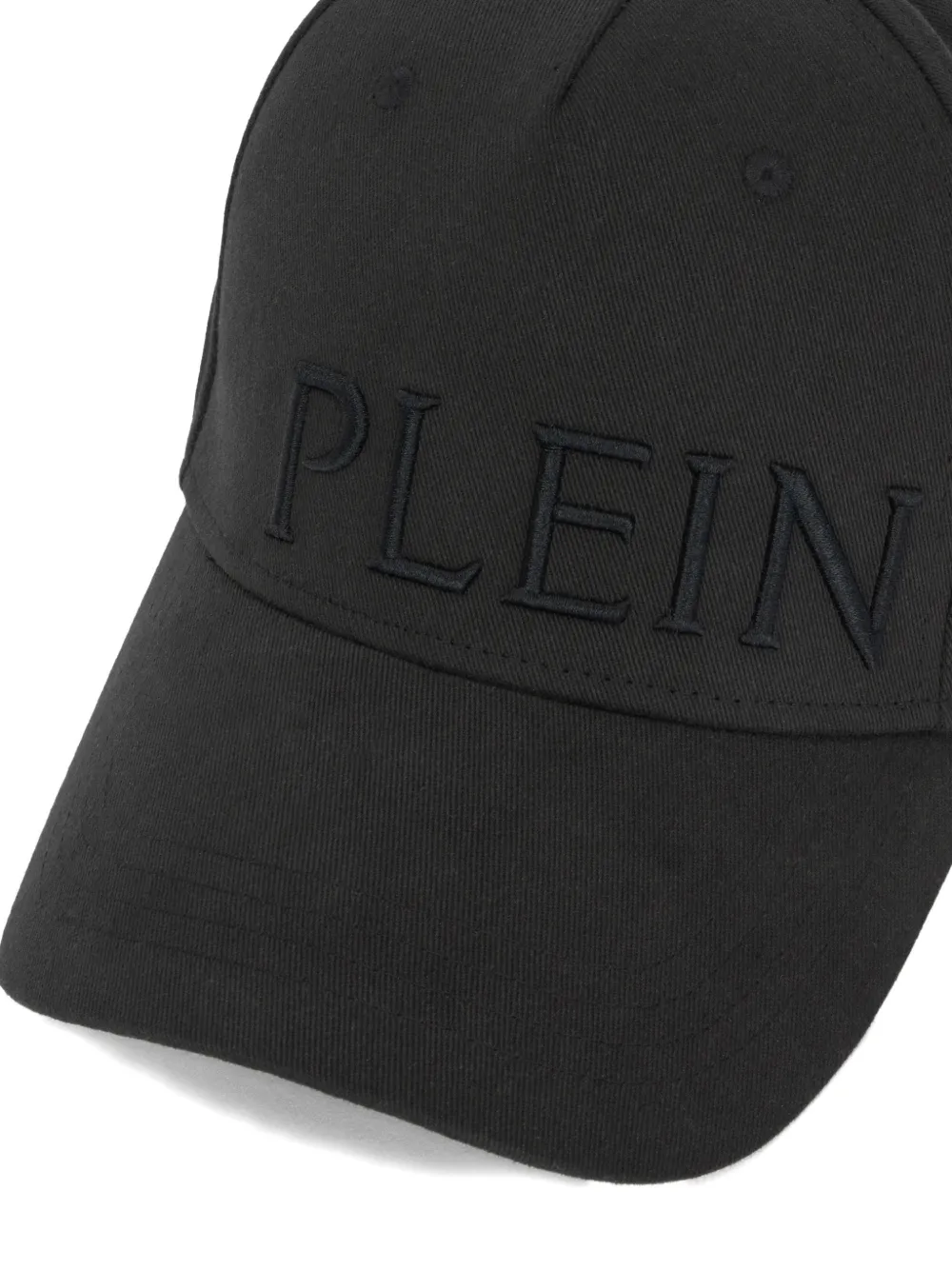 Plein Sport Honkbalpet met logo Zwart