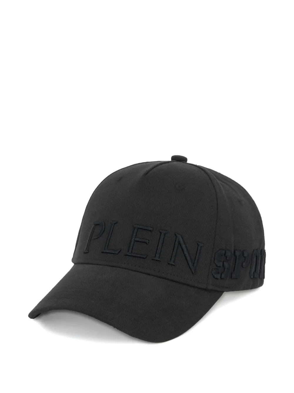 Plein Sport Cappello da baseball con logo - Nero