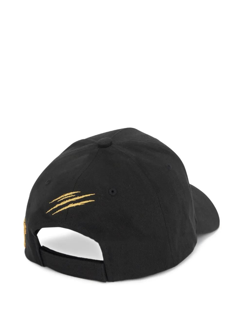 Plein Sport Honkbalpet met geborduurd logo Zwart