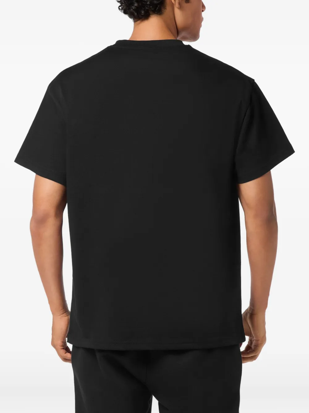 Plein Sport T-shirt met ronde hals en tijgerprint Zwart
