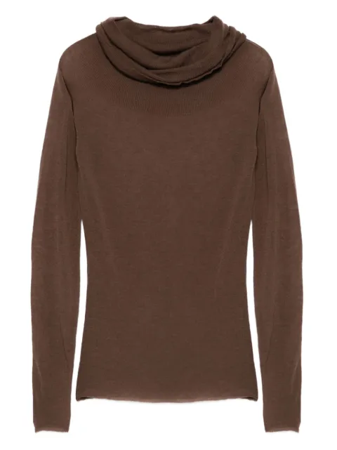 Alysi cowl-neck sweater