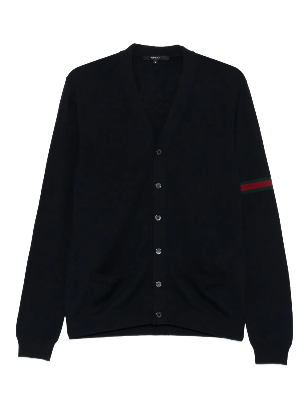 Gucci button-fastening cardigan - ブルー Gucci button-fastening cardigan - ブルー