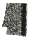 Pierre-Louis Mascia animal-print scarf - Black