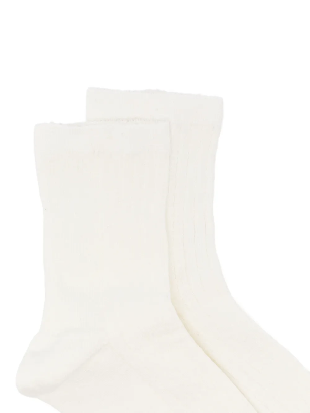  Alto Calcetines De Canalé - Blanco 