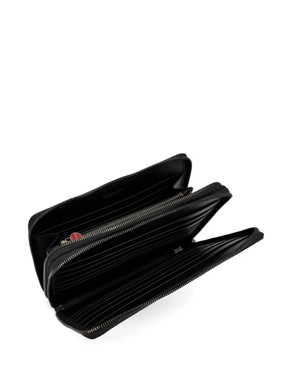 Kiton Laptoptas met rits Zwart