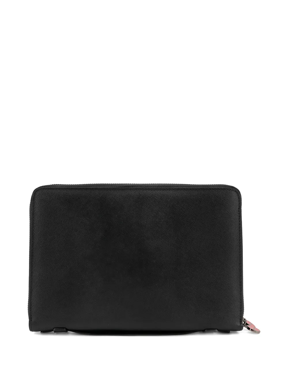 Kiton Laptoptas met rits Zwart