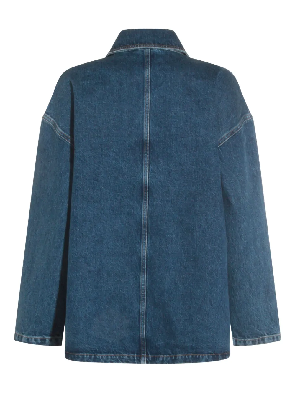 ANINE BING Denim jack Blauw