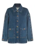 ANINE BING patch-pocket denim jacket - Blue