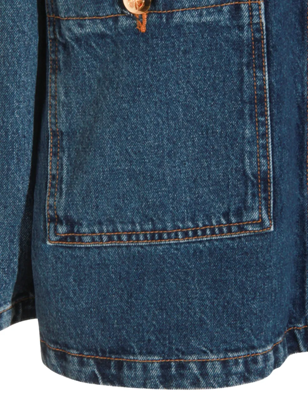 ANINE BING Denim jack Blauw