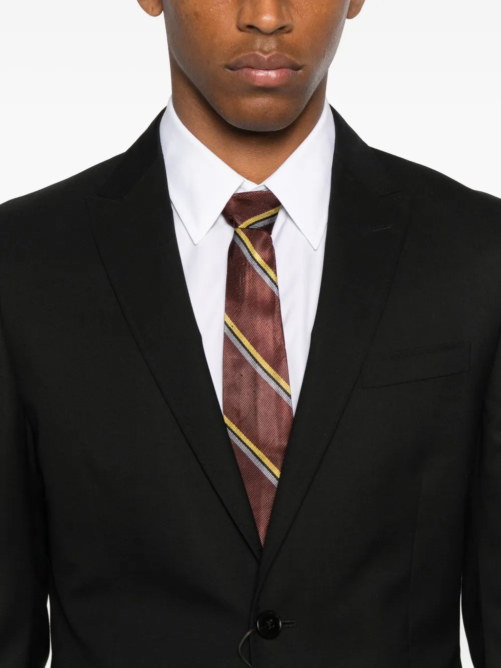 Gucci Single-breasted Wool Suit In Black