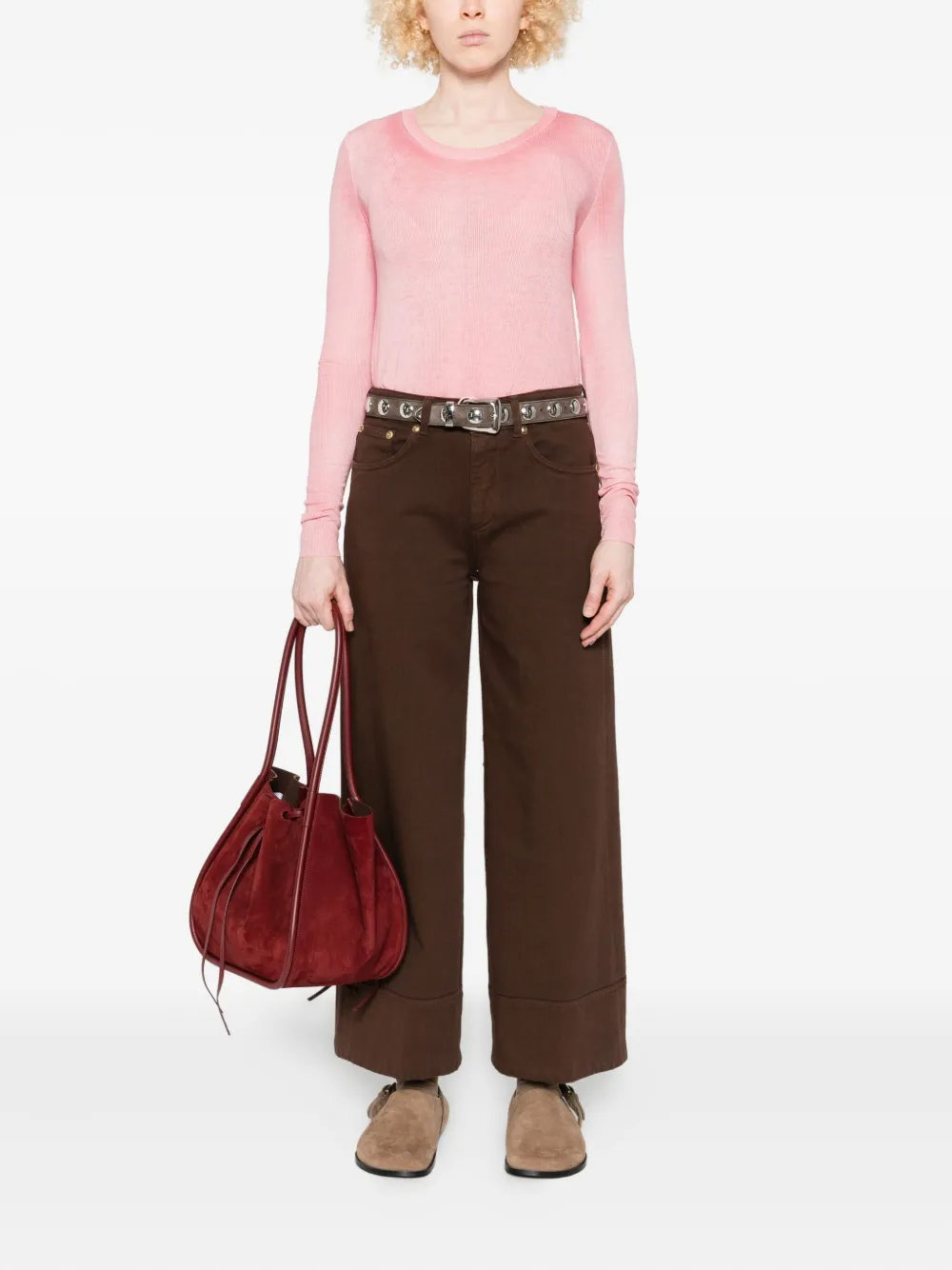Avant Toi ribbed long-sleeve sweater | Knitted Sweaters | Image 2