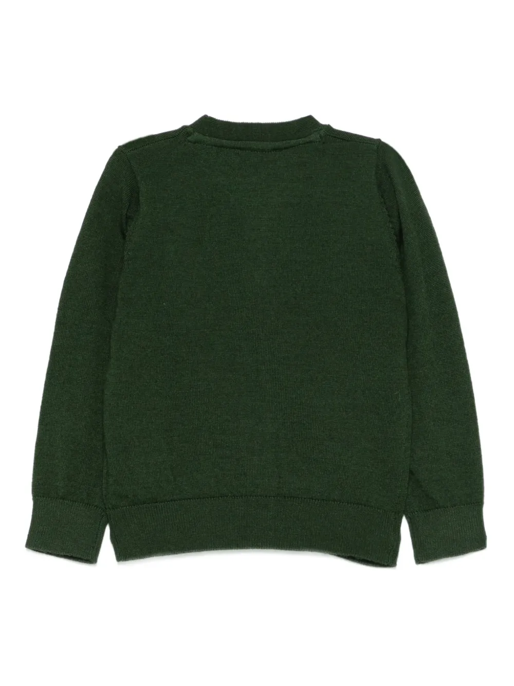 TRUSSARDI JUNIOR embroidered-logo button cardigan | Cardigans | Image 2