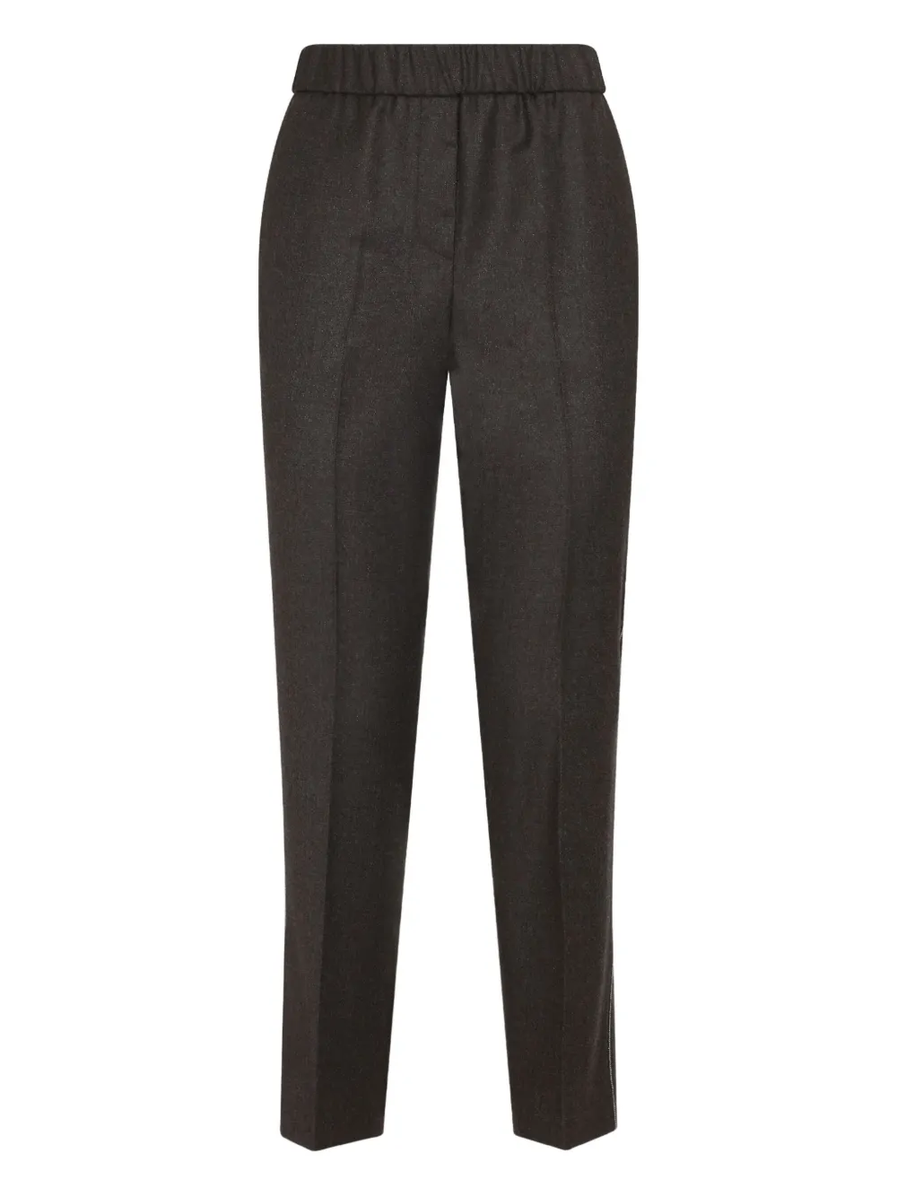 Peserico Wollen broek Bruin