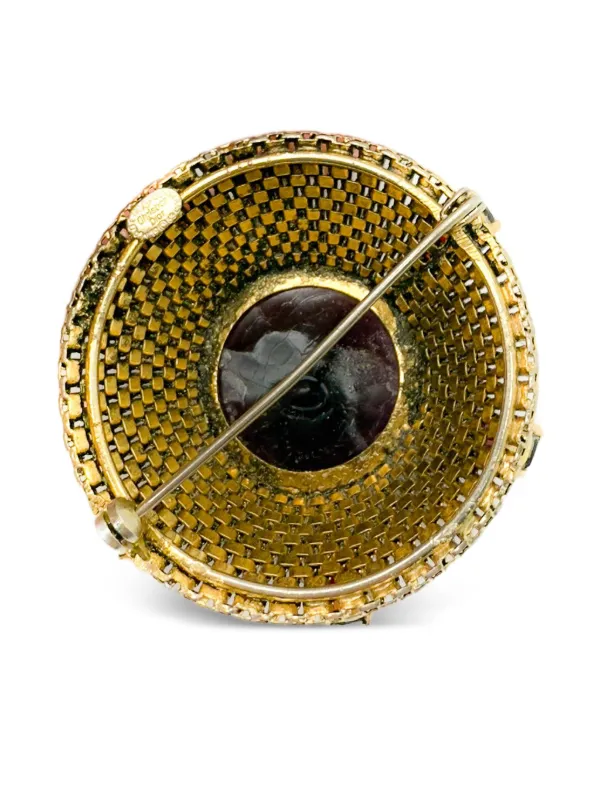 Christian Dior Pre-Owned 1963 Sputnik アメジスト ブローチ