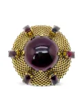 Christian Dior Pre-Owned 1963 Sputnik amethyst-embellished brooch - Gold