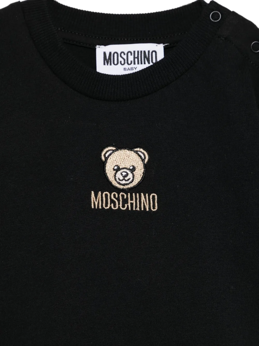  Moschino Kids Bear-logo Sweatshirt - Black 