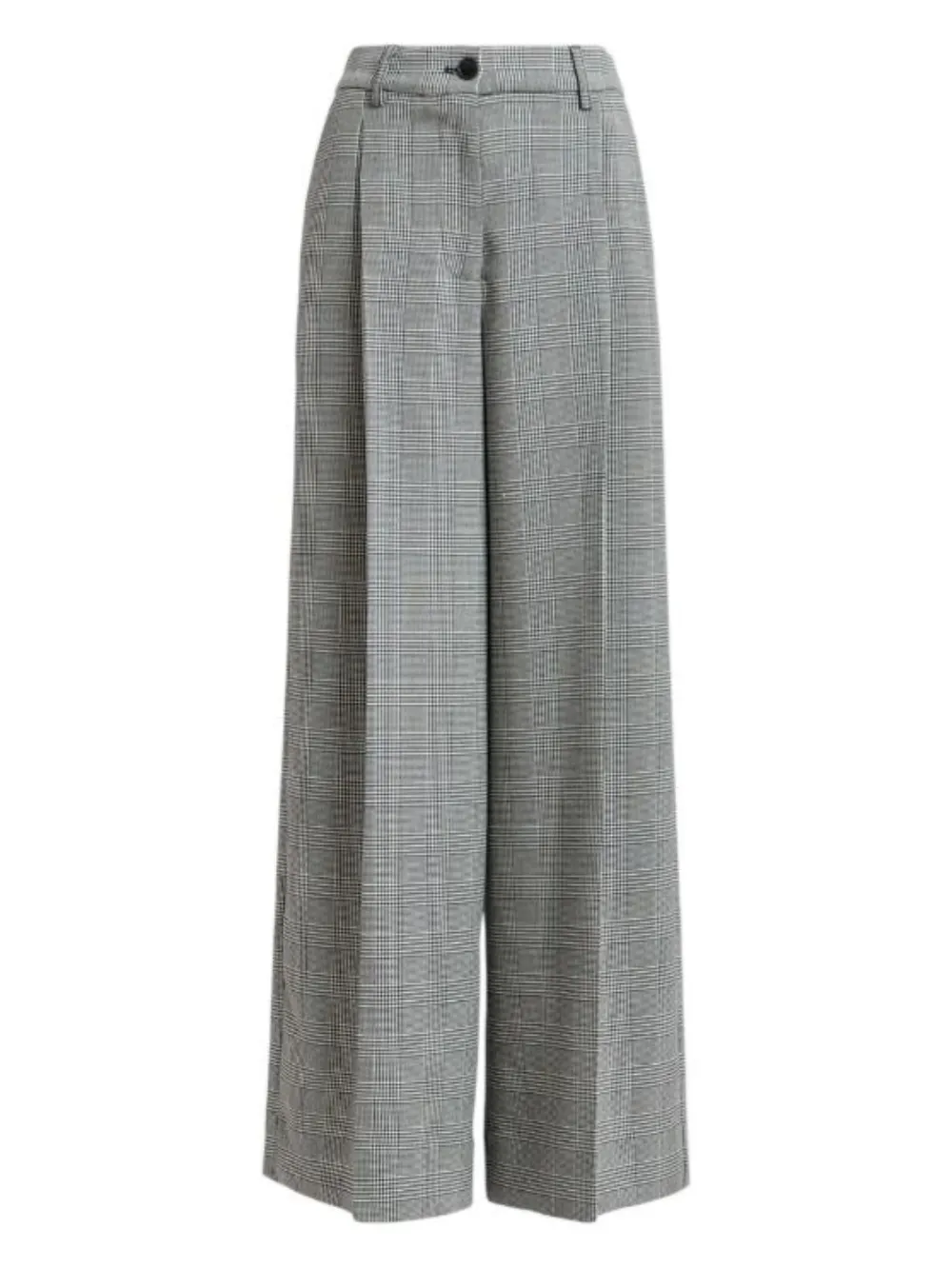 Essentiel Antwerp Geruite broek Grijs