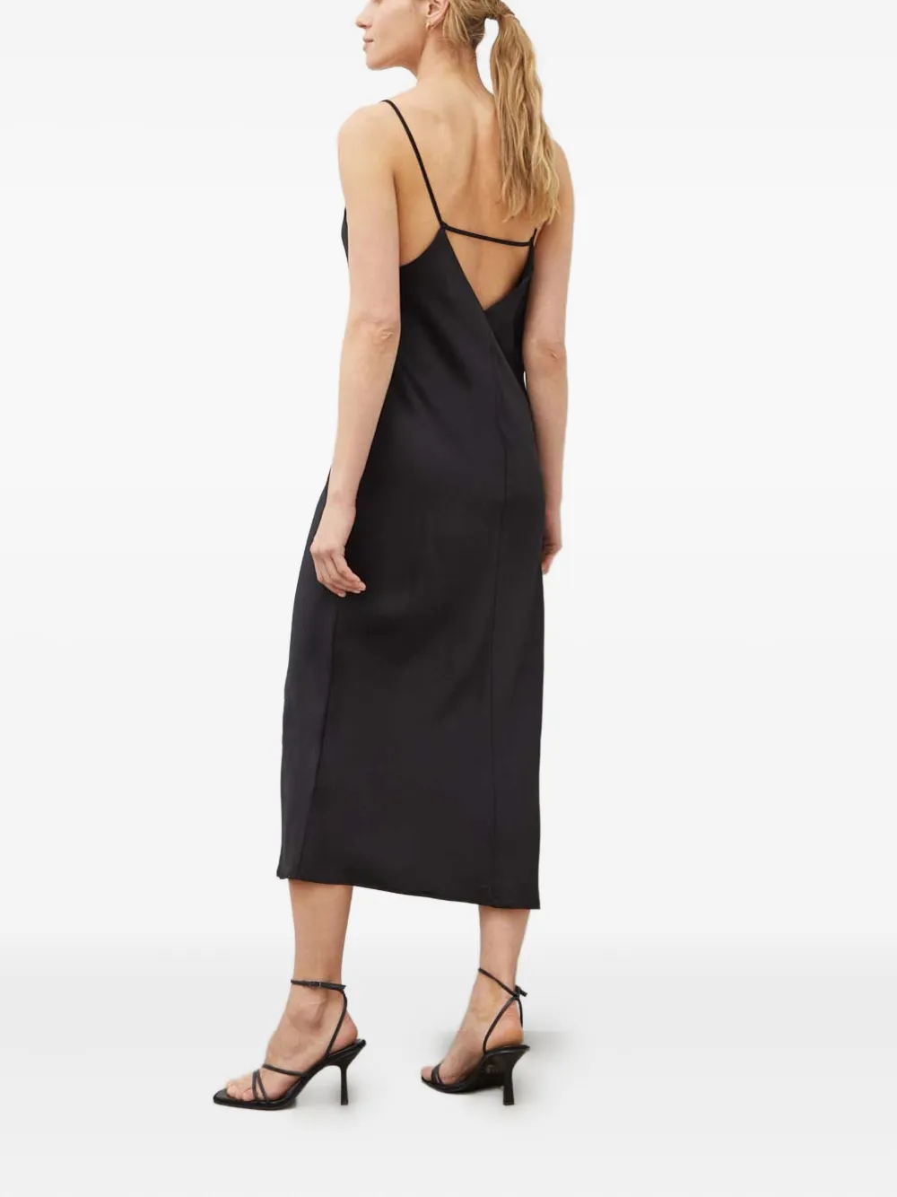 Day Birger Et Mikkelsen Kleid Mit V-rückenausschnitt In Black
