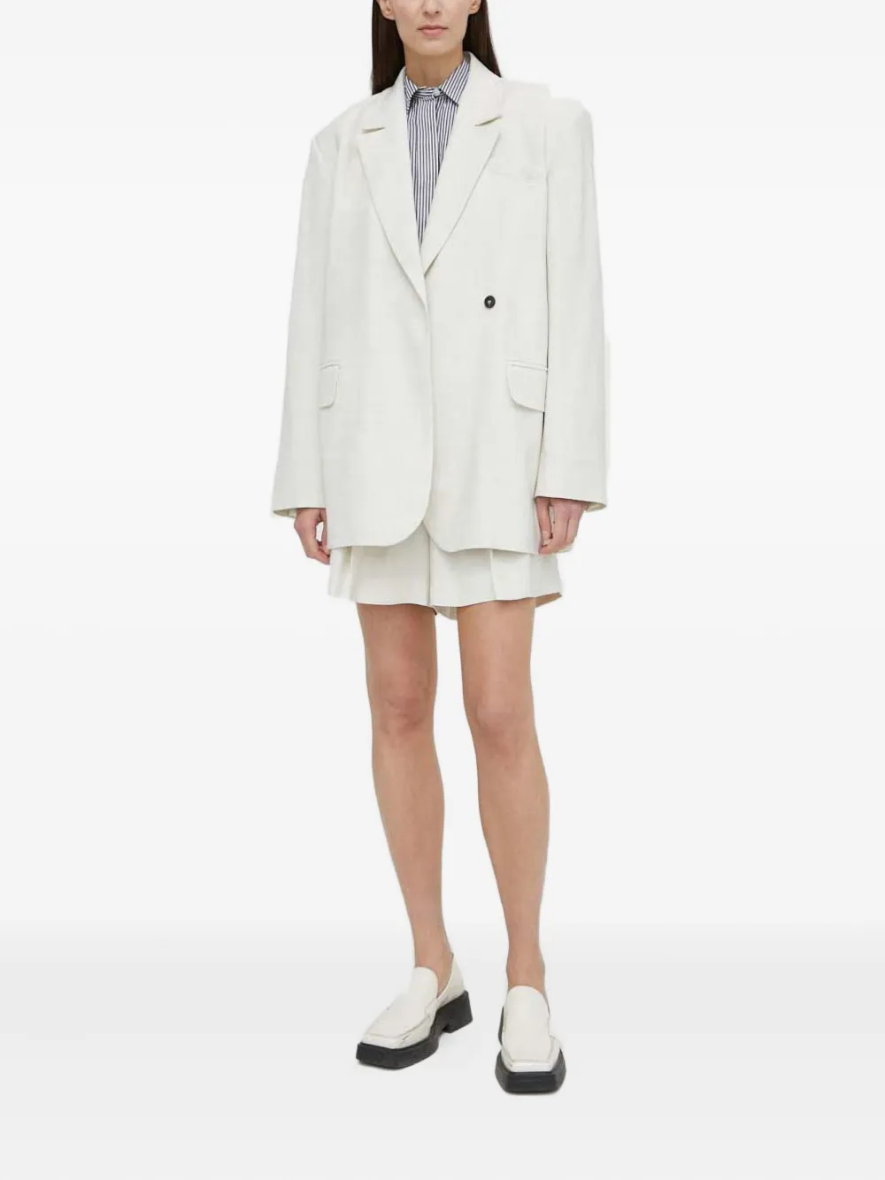 Day Birger Et Mikkelsen striped cropped shirt | Shirts | Image 2