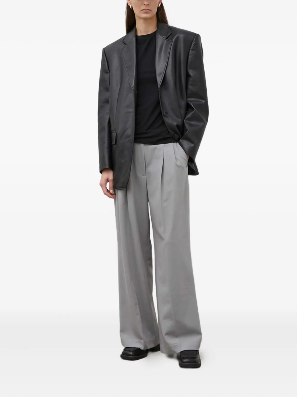 Day Birger Et Mikkelsen pleated trousers | Wide-Leg Pants | Image 2