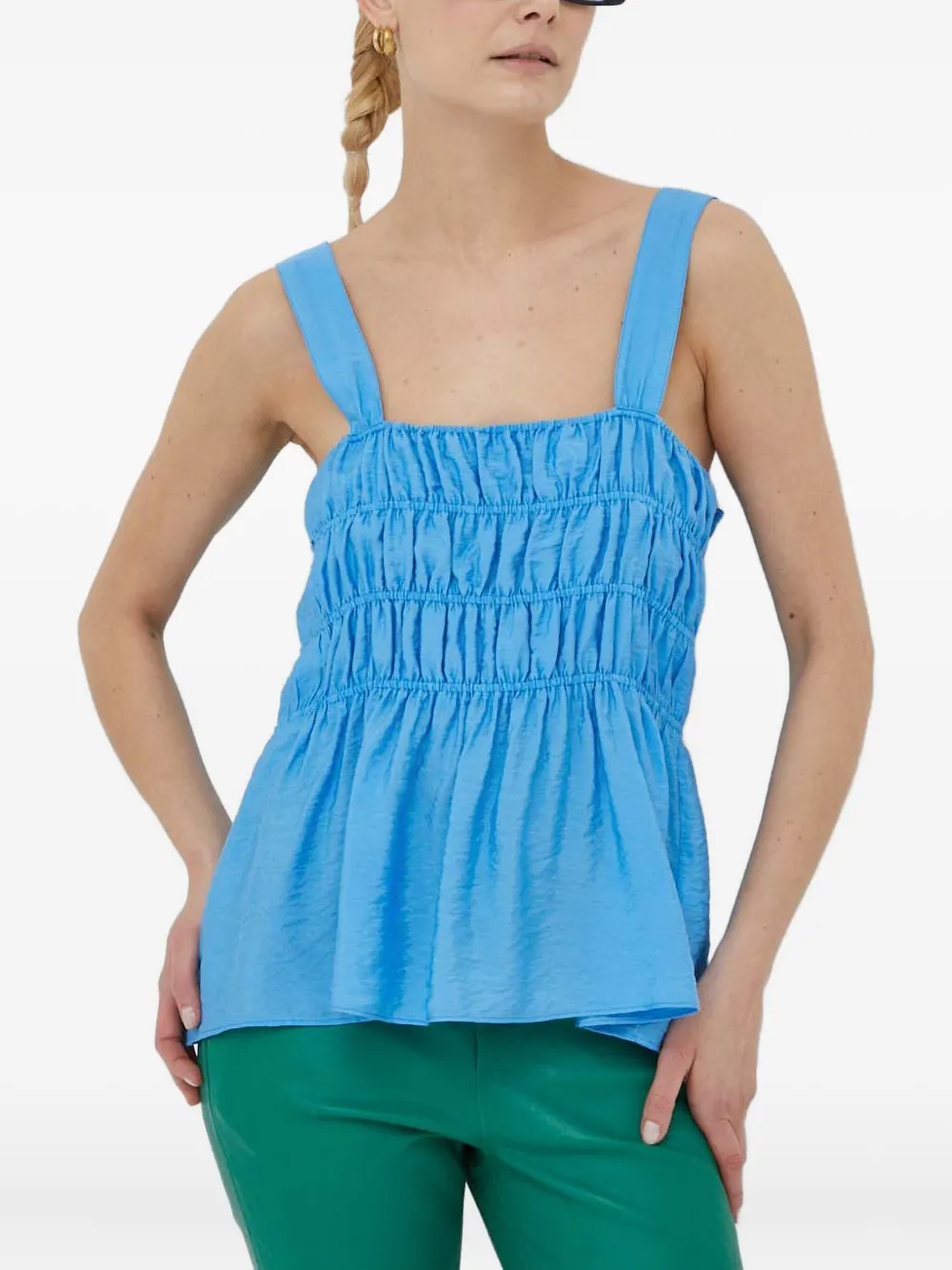 Day Birger Et Mikkelsen tie-detail top | Blue | Image 1