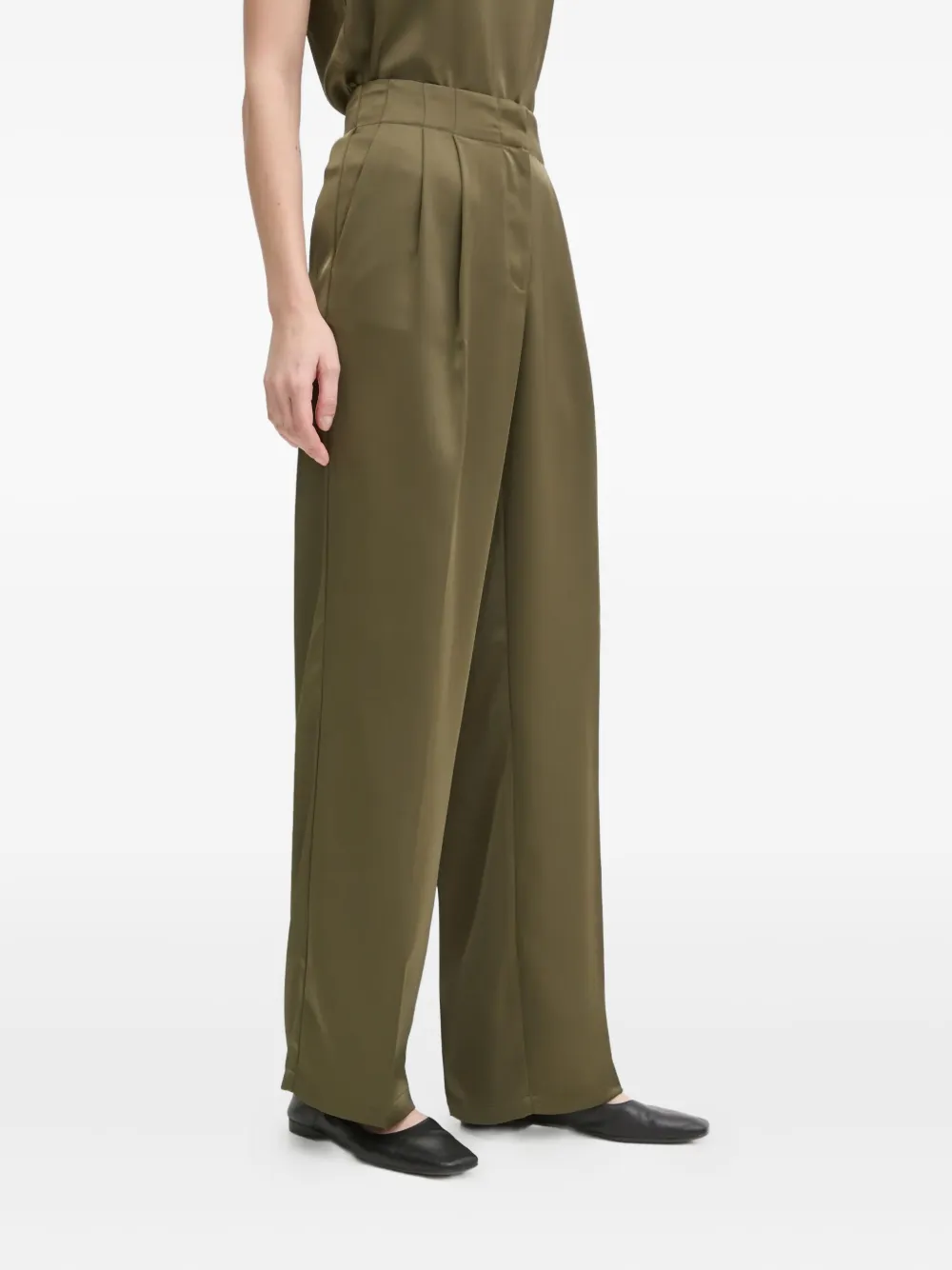 Day Birger Et Mikkelsen front-pleat Trousers | Green | Image 1