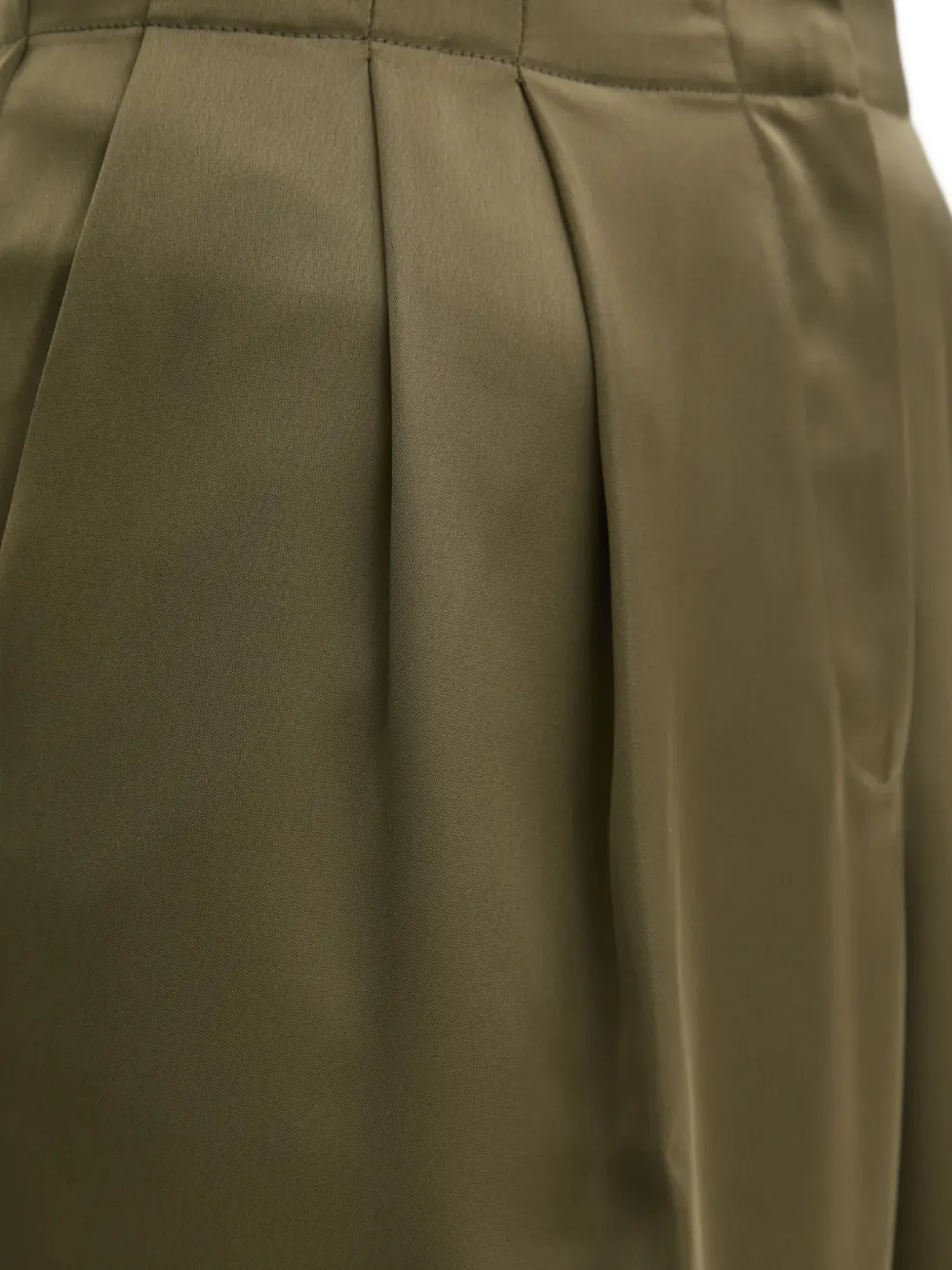 Day Birger Et Mikkelsen Broek met geplooide voorkant Groen