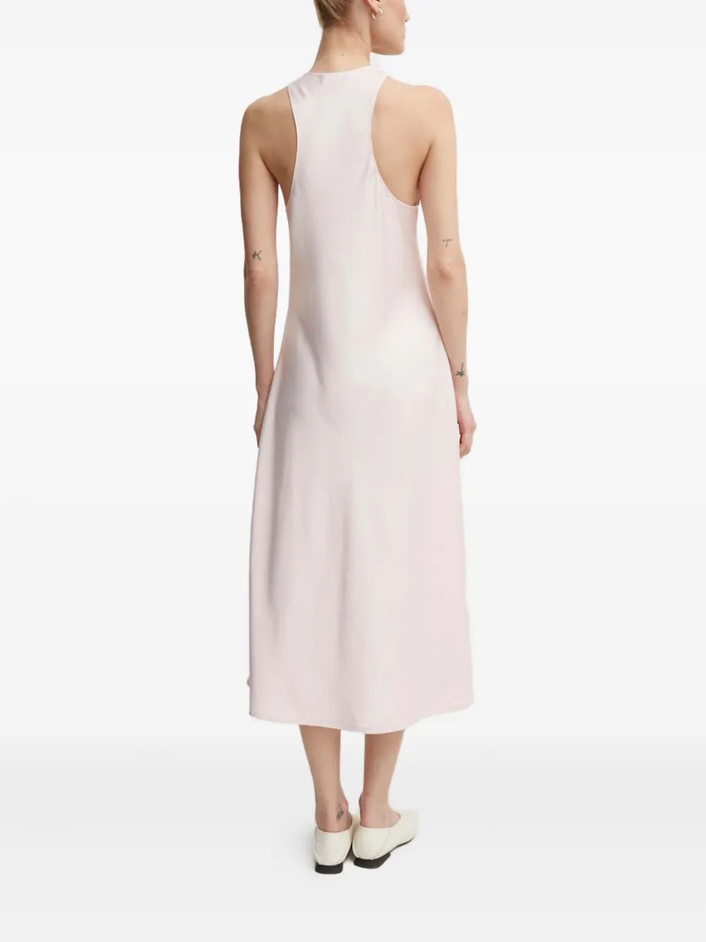 Day Birger Et Mikkelsen Midi-jurk met gekruiste rug Roze