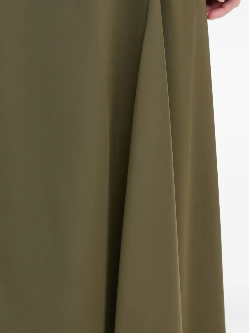 Day Birger Et Mikkelsen Asymmetric Midi Skirt In Green