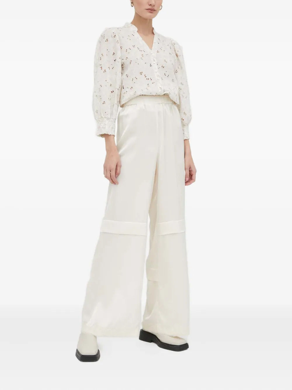 Day Birger Et Mikkelsen panelled trousers | Wide-Leg Pants | Image 2