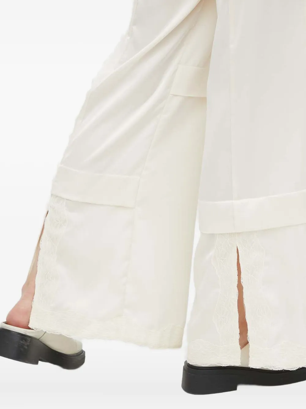 Day Birger Et Mikkelsen Broek met vlakken Beige