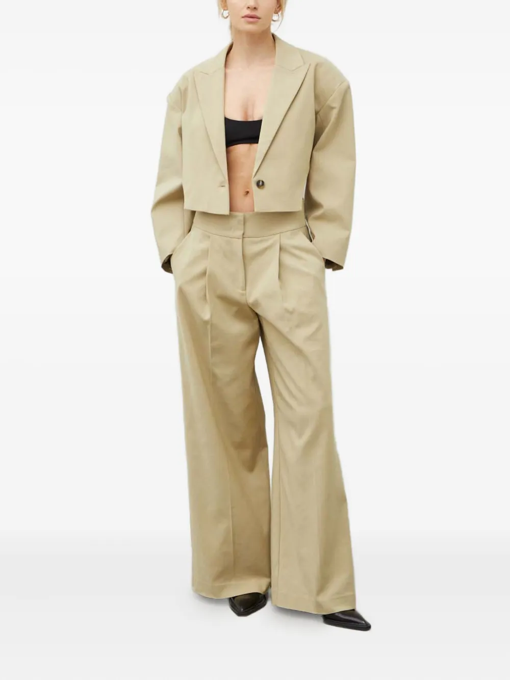 Day Birger Et Mikkelsen buttoned cropped jacket | Cropped Jackets | Image 2