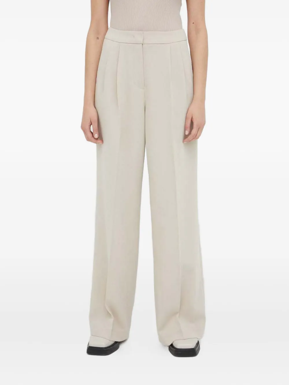 Day Birger Et Mikkelsen pleated wide-leg trousers | Neutrals | Image 1