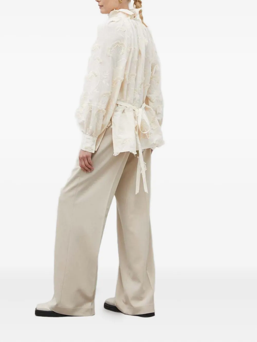 Day Birger Et Mikkelsen pleated wide-leg trousers | Wide-Leg Pants | Image 2