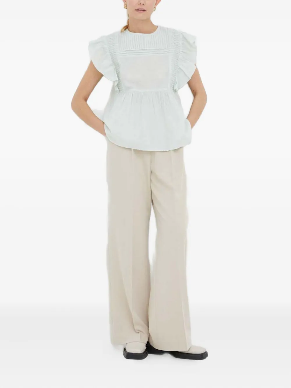 Day Birger Et Mikkelsen ruffled blouse | Blouses | Image 2
