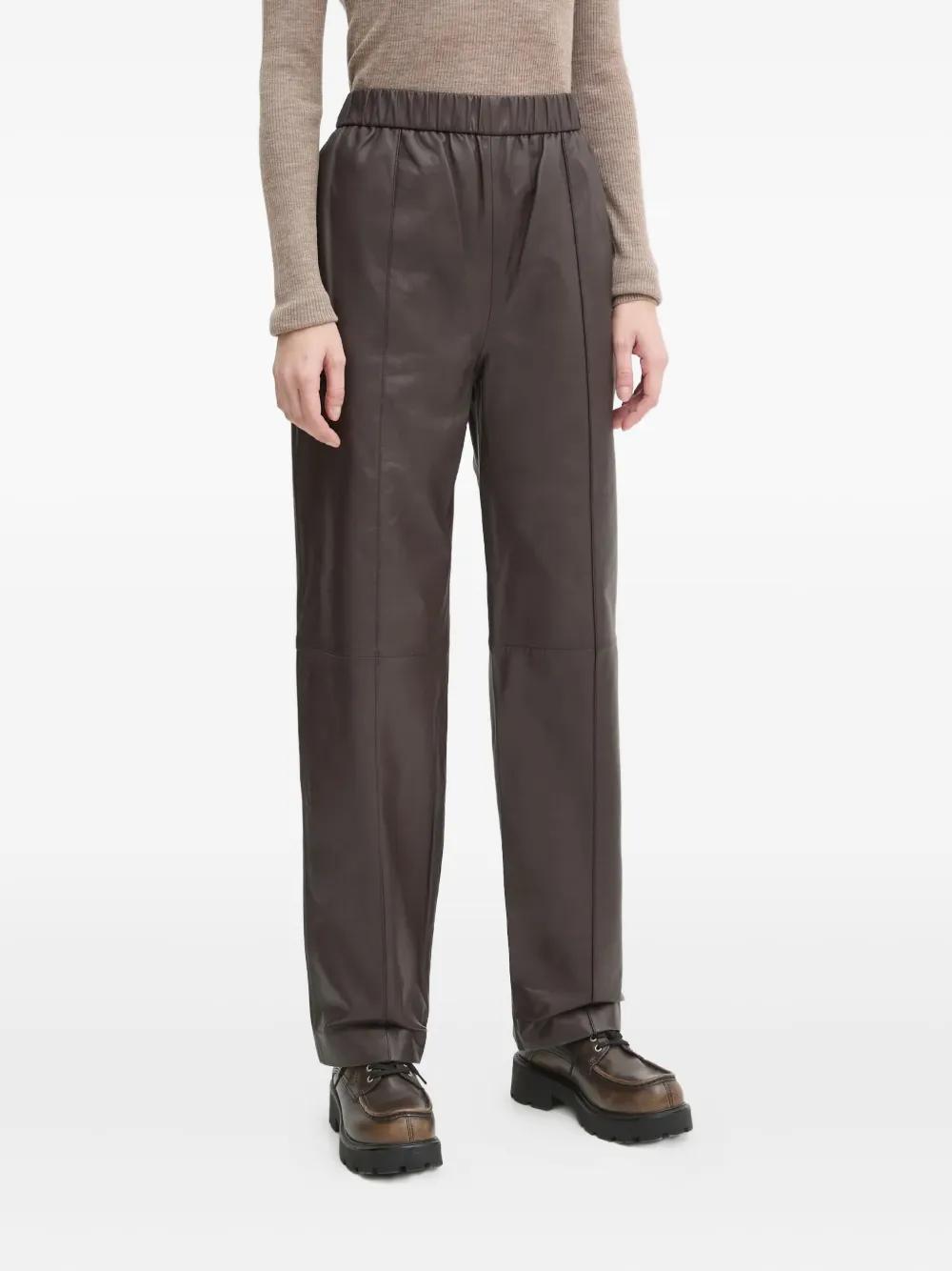 Day Birger Et Mikkelsen elasticated panelled trousers | Brown | Image 1