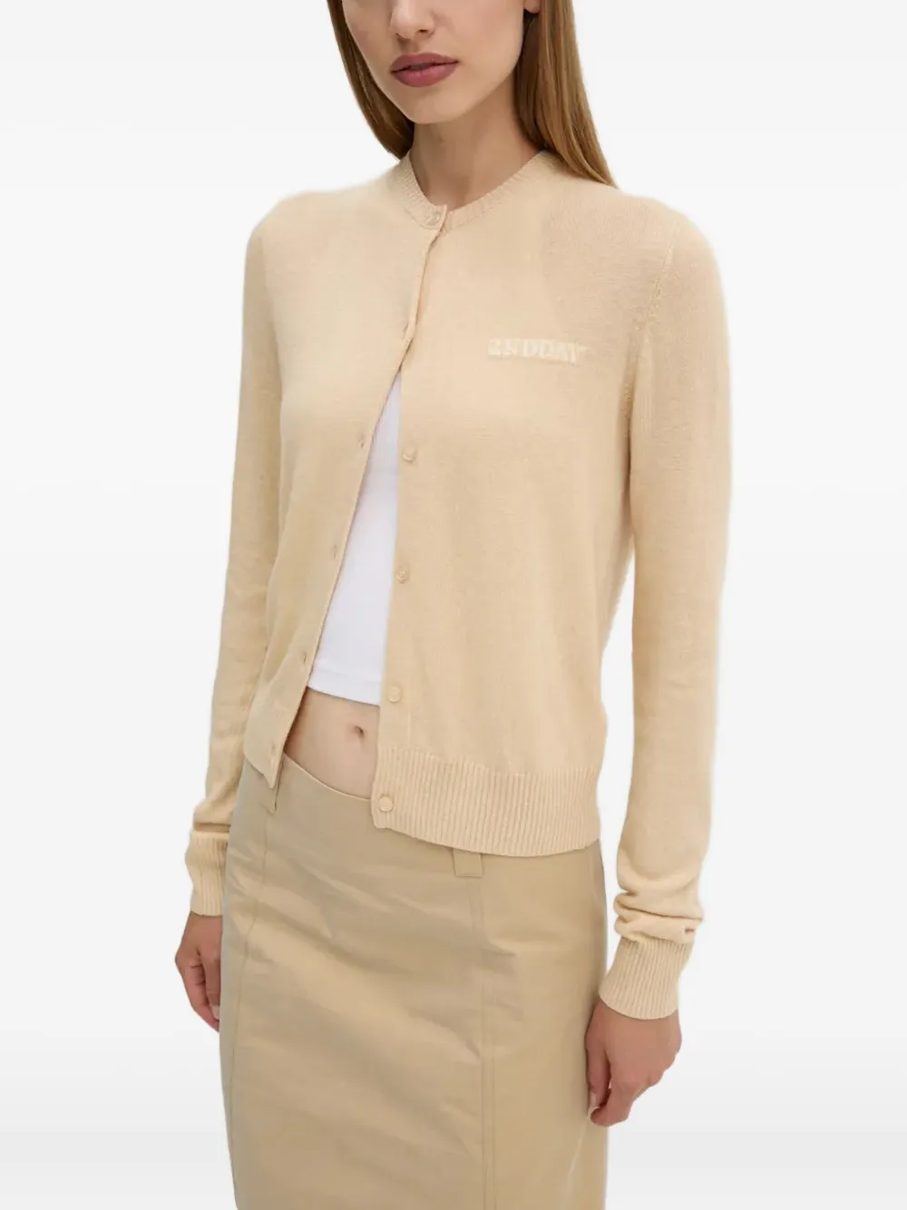  Day Birger Et Mikkelsen Buttoned Cardigan - Neutrals 