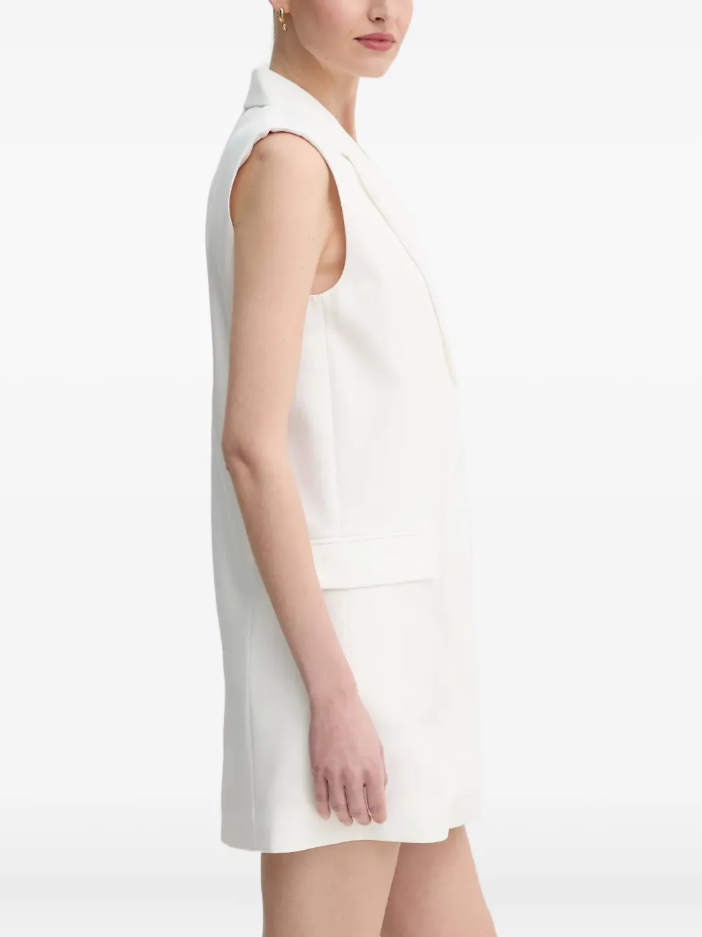 Day Birger Et Mikkelsen Mouwloze jurk Wit