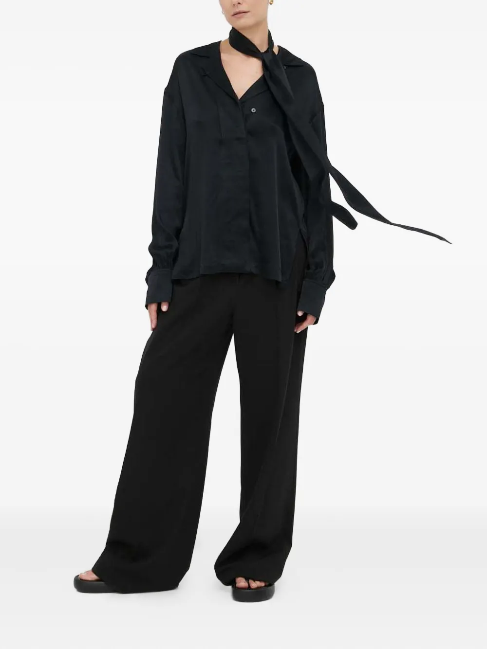 Day Birger Et Mikkelsen Enzo pleated trousers | Flared & Bell-Bottom Pants | Image 2