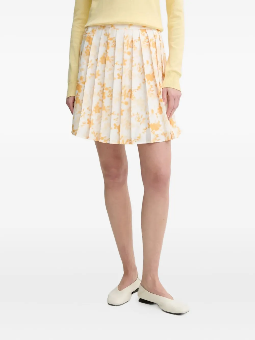 Day Birger Et Mikkelsen Mildrid pleated mini skirt | White | Image 1