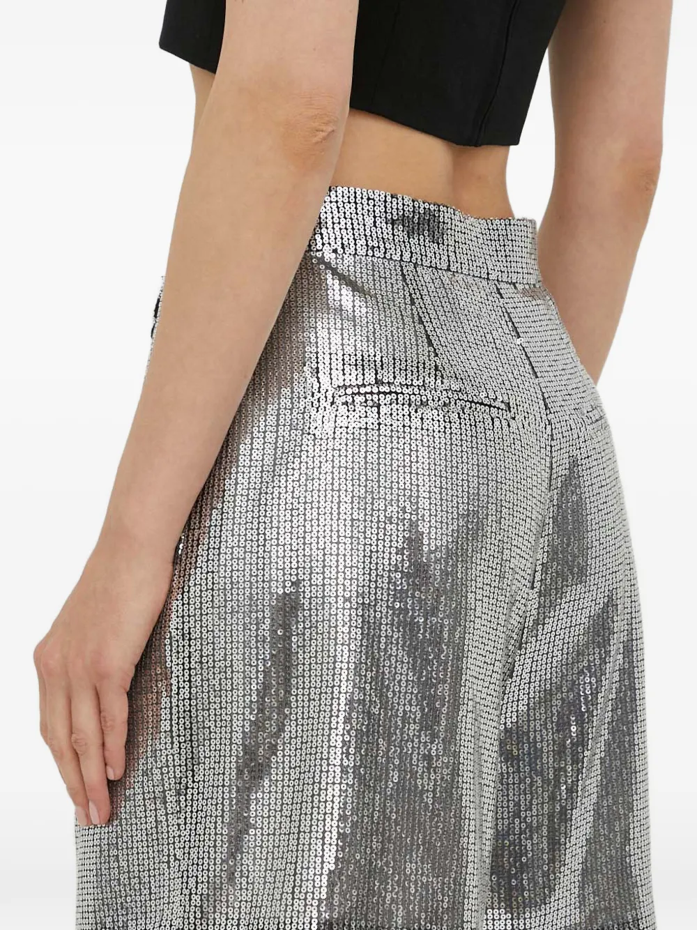 Sequin-Embellished Shorts
