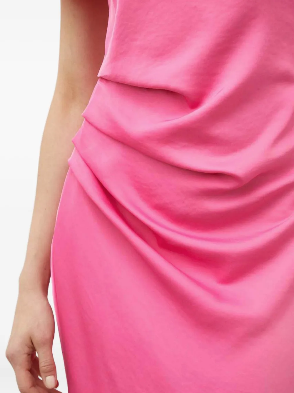 Day Birger Et Mikkelsen Gedrapeerde mini-jurk met strikdetail Roze