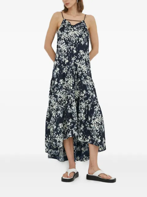 Day Birger Et Mikkelsen vestido a capas con estampado floral