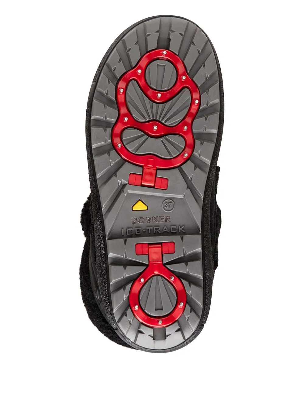 BOGNER Chamonix padded lace-up snow boots Zwart