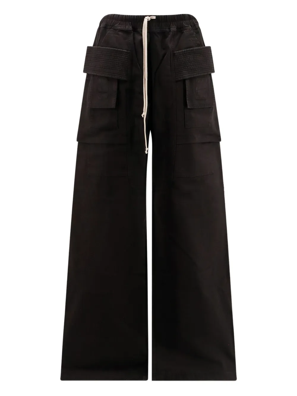 Rick Owens DRKSHDW drawstring-waistband trousers Zwart