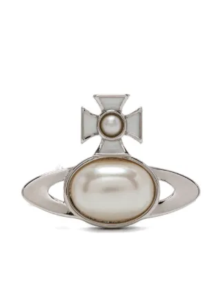 Vivienne Westwood シングルピアス シルバー Vivienne Westwood Gaby シングルピアス | シルバートーン | FARFETCH JP